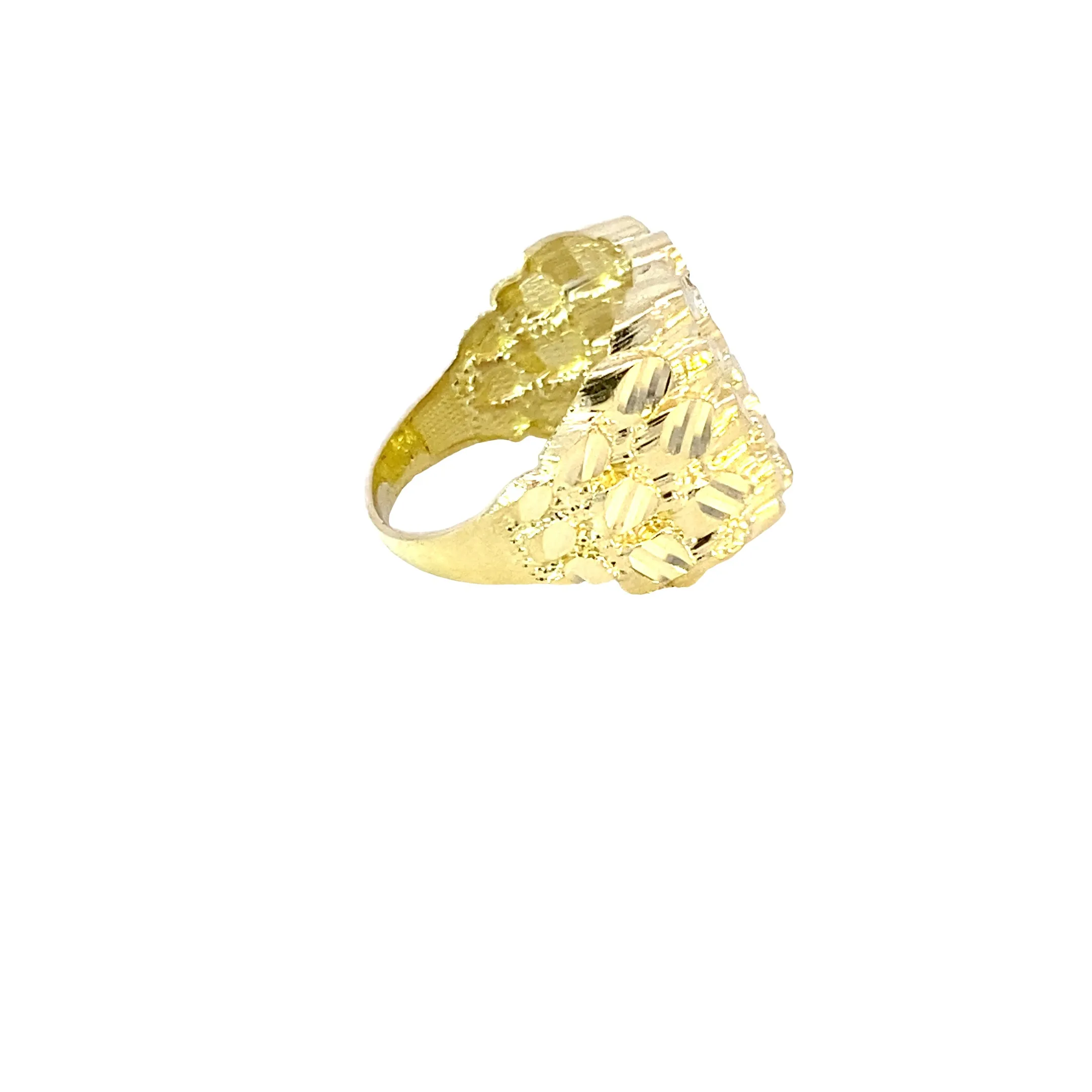 10K Gold Nugget Ring 4.8 Grams