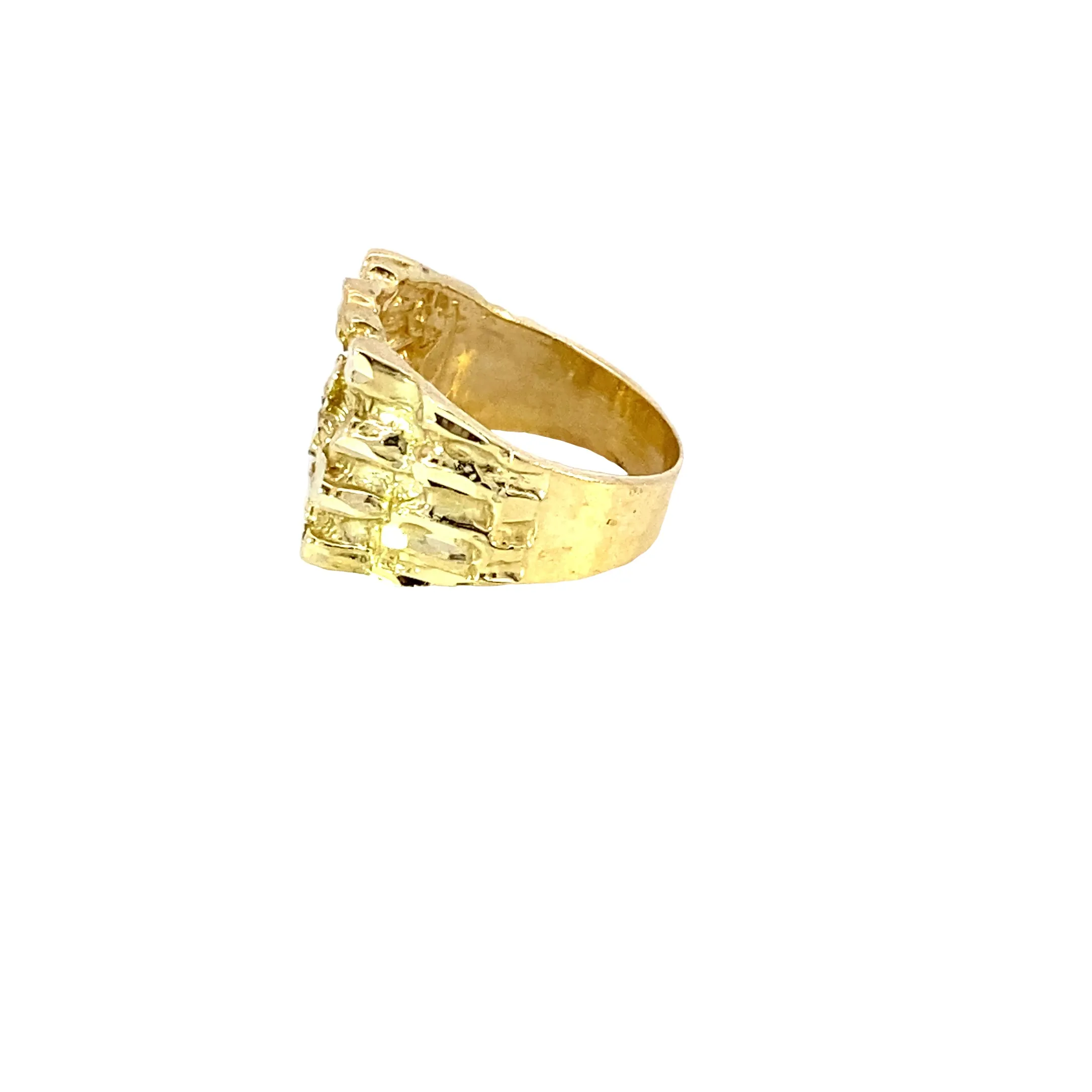 10K Gold Nugget Ring 6.9 Grams