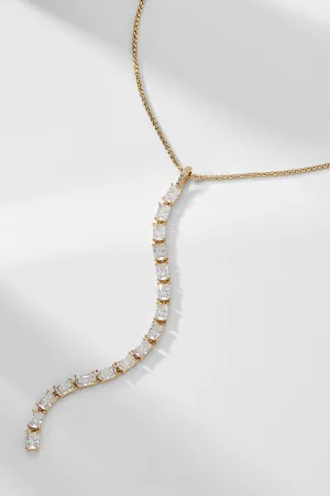 A LA CARTE CZ LINEAR Y NECKLACE