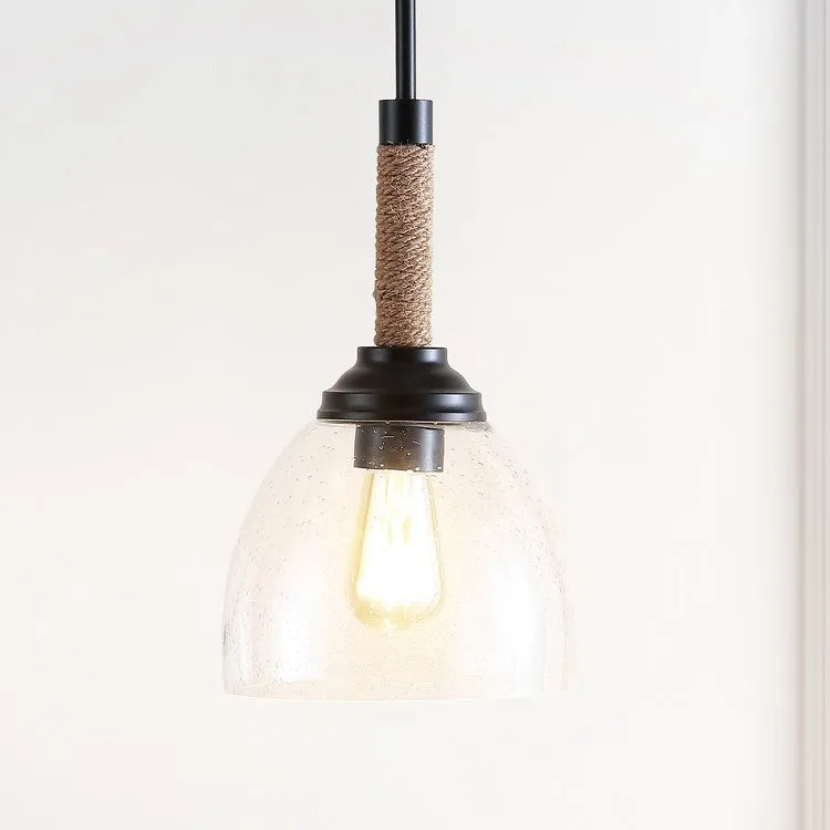 Alys Single-Light Pendant - Black