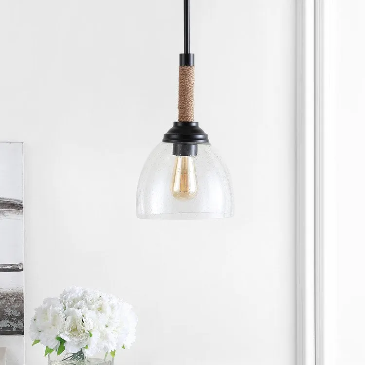 Alys Single-Light Pendant - Black