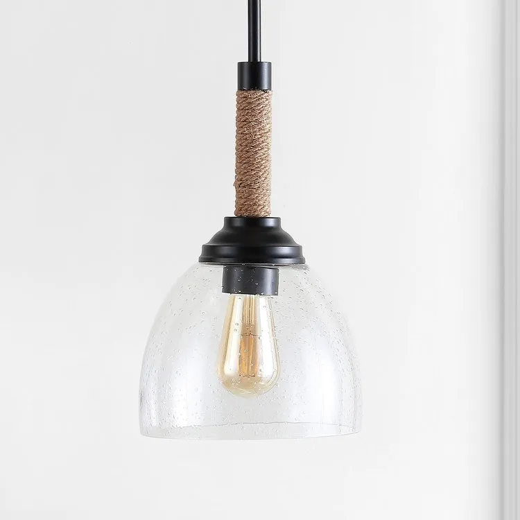 Alys Single-Light Pendant - Black