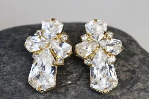 CRYSTAL BRIDESMAID EARRINGS