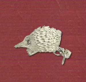 Echidna Silver Charm