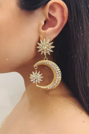 Glazori Imani Gold Star Earrings