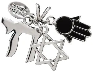 Judaica Silver Charm