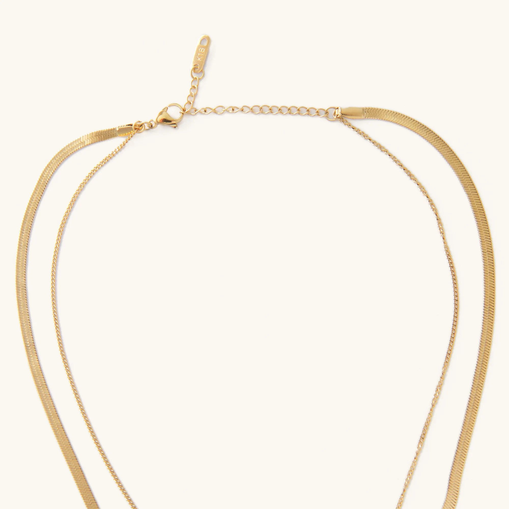 Juliana Double Chain Necklace