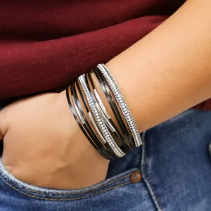 London - Leather Accent Bracelets