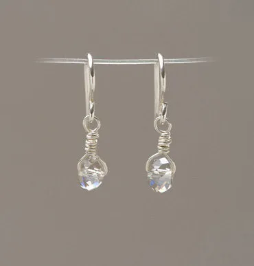 Madison Simple Crystal Earrings