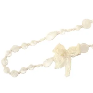 Miss Rose Sister Violet Lace Necklace - Ivory