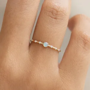 Opal and Diamond Ring - Jules