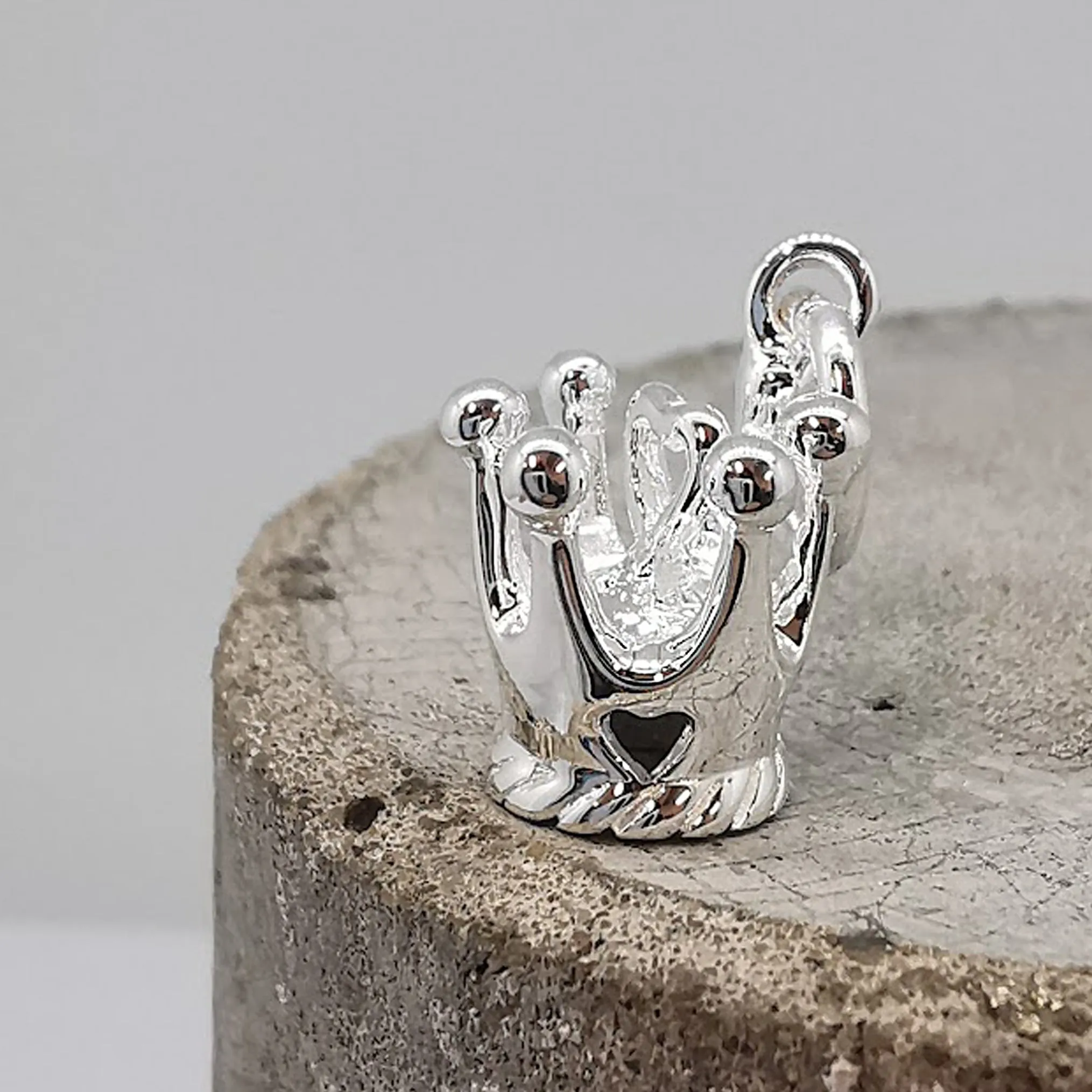 Original 'Princess' Crown Silver Charm