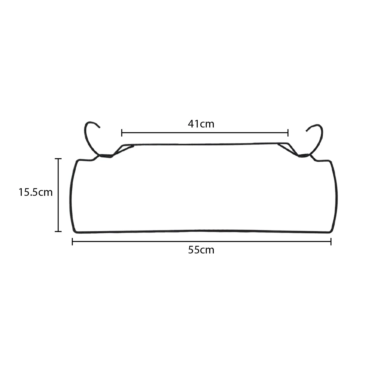 Respana Set Rectangular Planter Box (590x184x150mm)