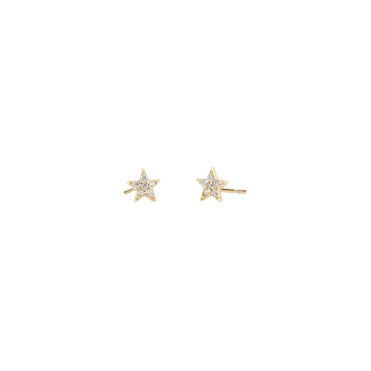 Star Crystal Stud Earrings