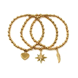 Stars Stack Set of 3 - Gold