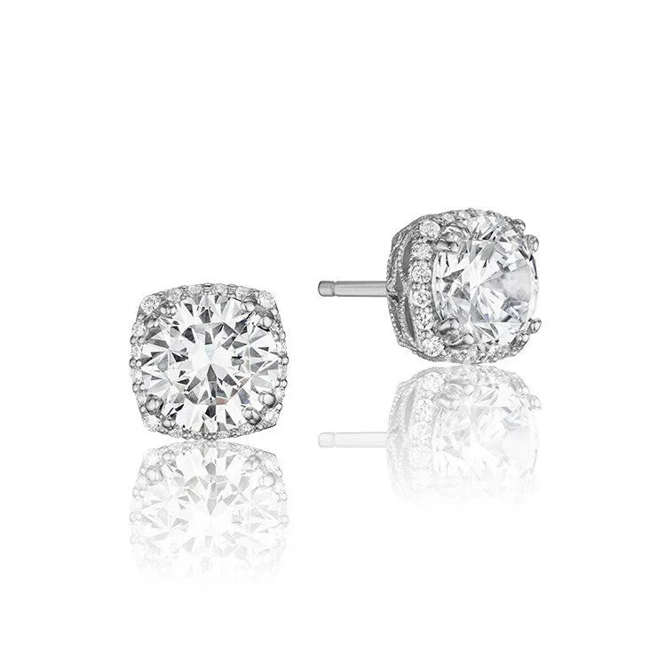 Tacori Dantela Bloom Diamond Stud Earrings FE64355