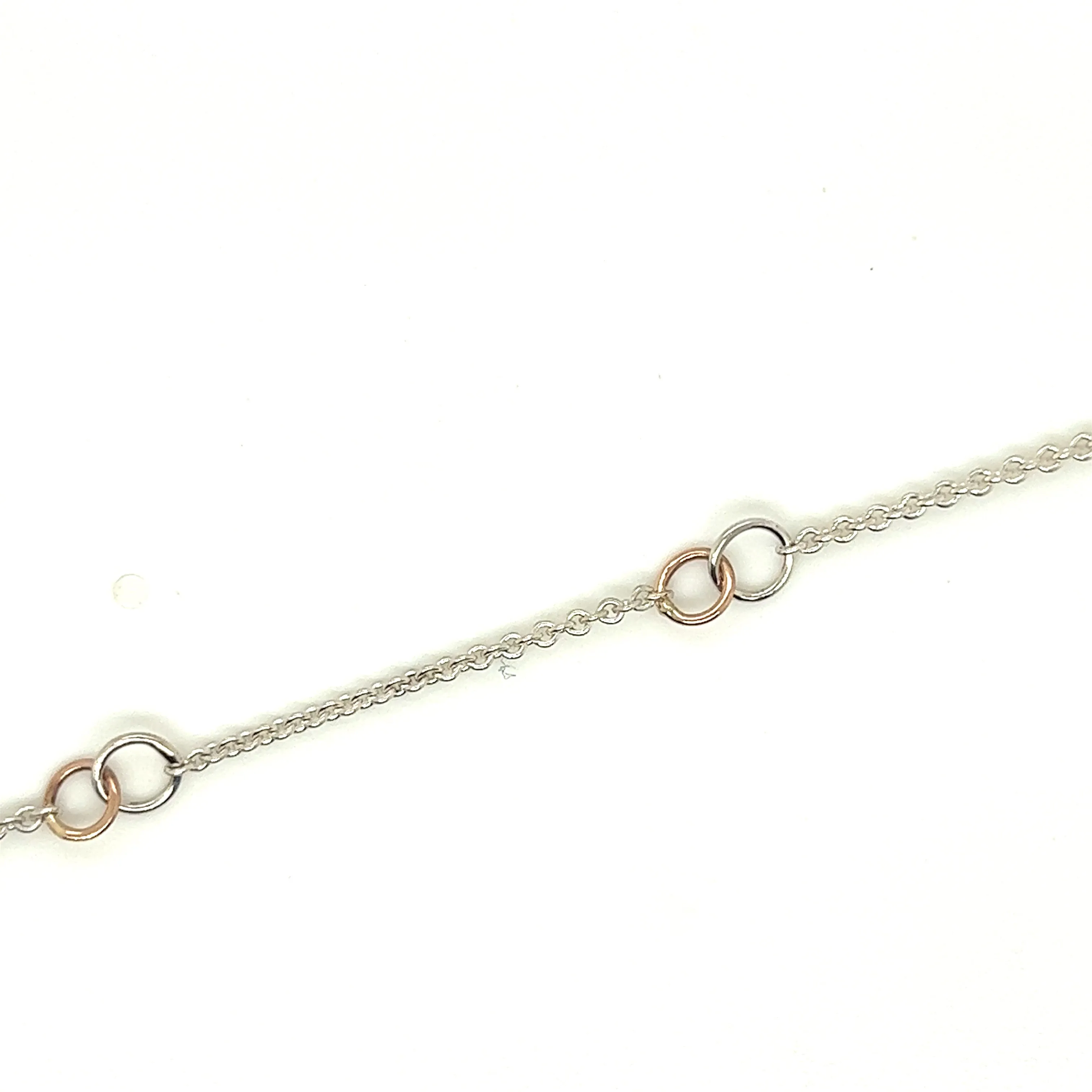 Tadgh Òg Silver & Rose Gold Ring Bracelet