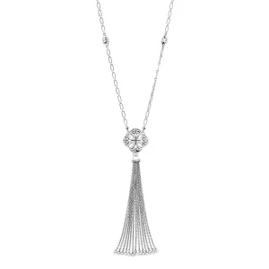 Tassel Necklace - Sterling Silver