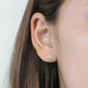 The Star Diamond Stud Earrings