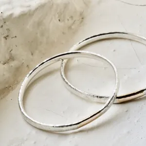 Two Toned Gold & Silver Bangle